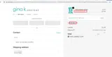 Gina K. Designs coupon verification screenshot