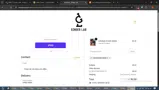 GINGERBEERME15 coupon verification screenshot
