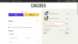 Gingiber coupon verification screenshot