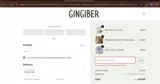 Gingiber coupon verification screenshot