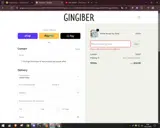 Gingiber coupon verification screenshot