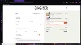 Gingiber coupon verification screenshot