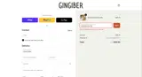 Gingiber coupon verification screenshot