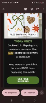 Gingiber coupon verification screenshot