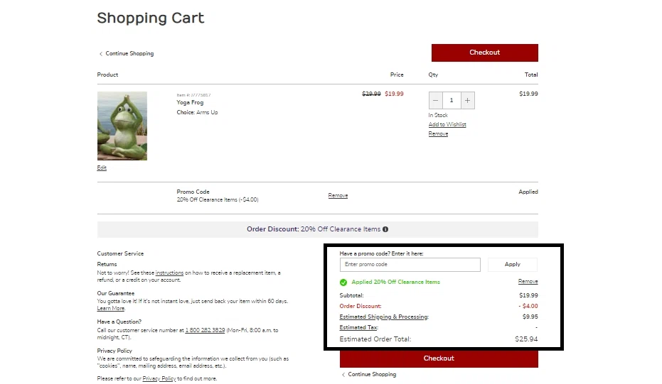 how to use Ginny's coupons