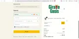 Giraffe Nuts coupon verification screenshot