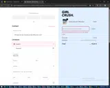 Girl Crush Gang coupon verification screenshot