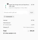 7D58FAB34FB coupon verification screenshot