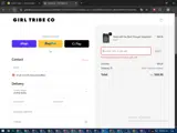 20off coupon verification screenshot
