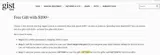GIFT185 coupon verification screenshot