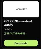 Give Me Glow Cosmetics coupon verification screenshot