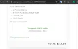 DOMOREGOOD24 coupon verification screenshot