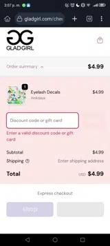 BLACKFRIDAY coupon verification screenshot