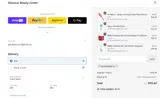 Glamour Beauty Center coupon verification screenshot
