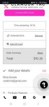 RONYACOSTA coupon verification screenshot