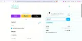 Gläs Toy coupon verification screenshot