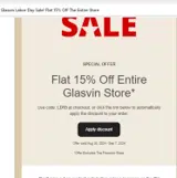 LD15 coupon verification screenshot