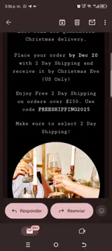 FREESHIPPING2025 coupon verification screenshot