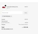 MOTHERQUEEN coupon verification screenshot