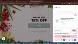 BEAUTYINTHEGREEN15 coupon verification screenshot