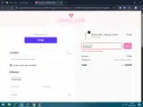 Glimmer Wish coupon verification screenshot