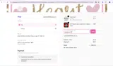 GlitterHeart_10 coupon verification screenshot