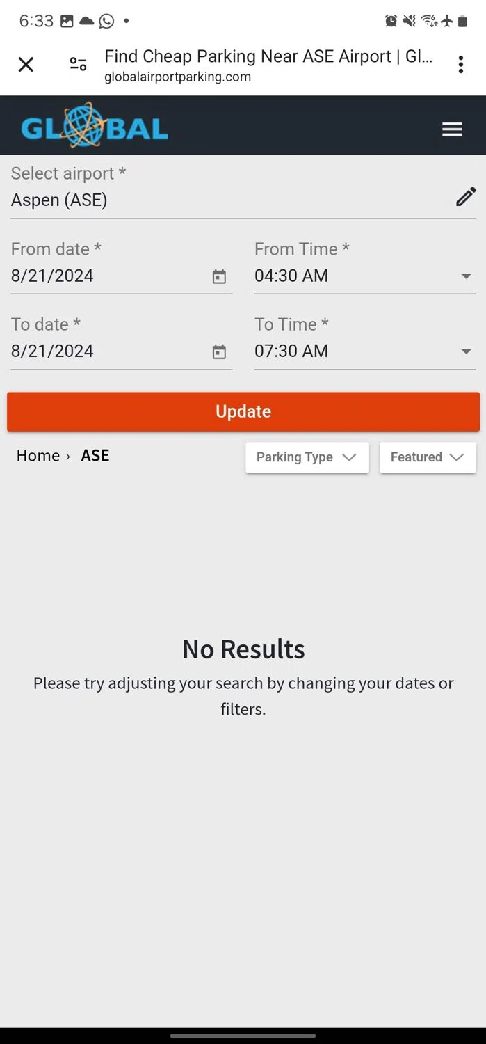 Global Airport Parking Discount Codes 5 Off September 2024