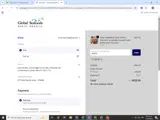 Global Seafoods North America coupon verification screenshot