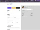 Global Seafoods North America coupon verification screenshot