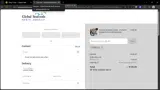 Global Seafoods North America coupon verification screenshot