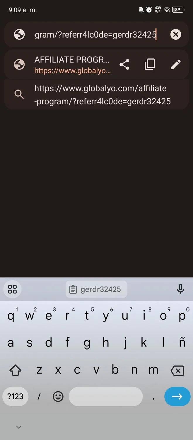 Global YO checkout page showing Global YO promo code box | Screenshot taken by SimplyCodes community member on Sep 5, 2024