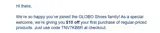 TNV7KB6R coupon verification screenshot