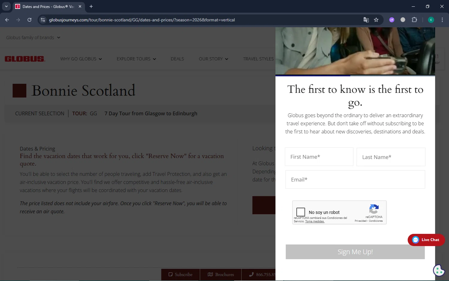 Globus US promo code screenshot showing code PRMM0505PRMM0506 applied at Globus US checkout page. Uploaded by SimplyCodes community member GleywilmarReyes on Oct 25, 2025