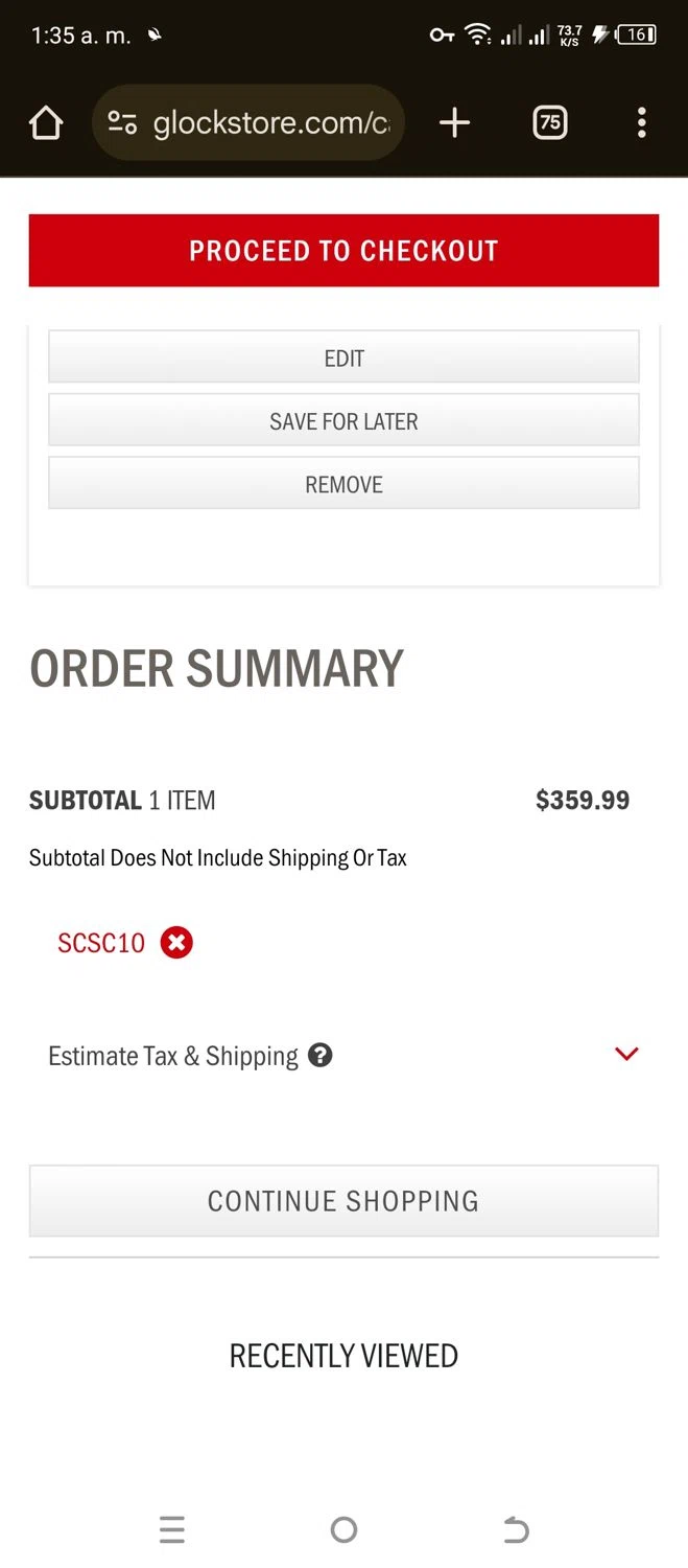 how to use Glock Store coupons