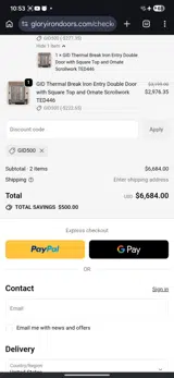 gid500 coupon verification screenshot