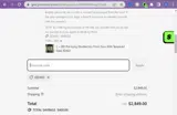 GID400 coupon verification screenshot