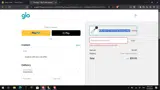 Glo USA coupon verification screenshot