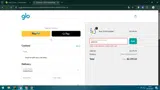 Glo USA coupon verification screenshot