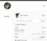 SPORTY_LIAM26 coupon verification screenshot