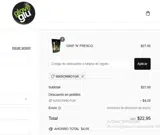 MASONNO1GK coupon verification screenshot