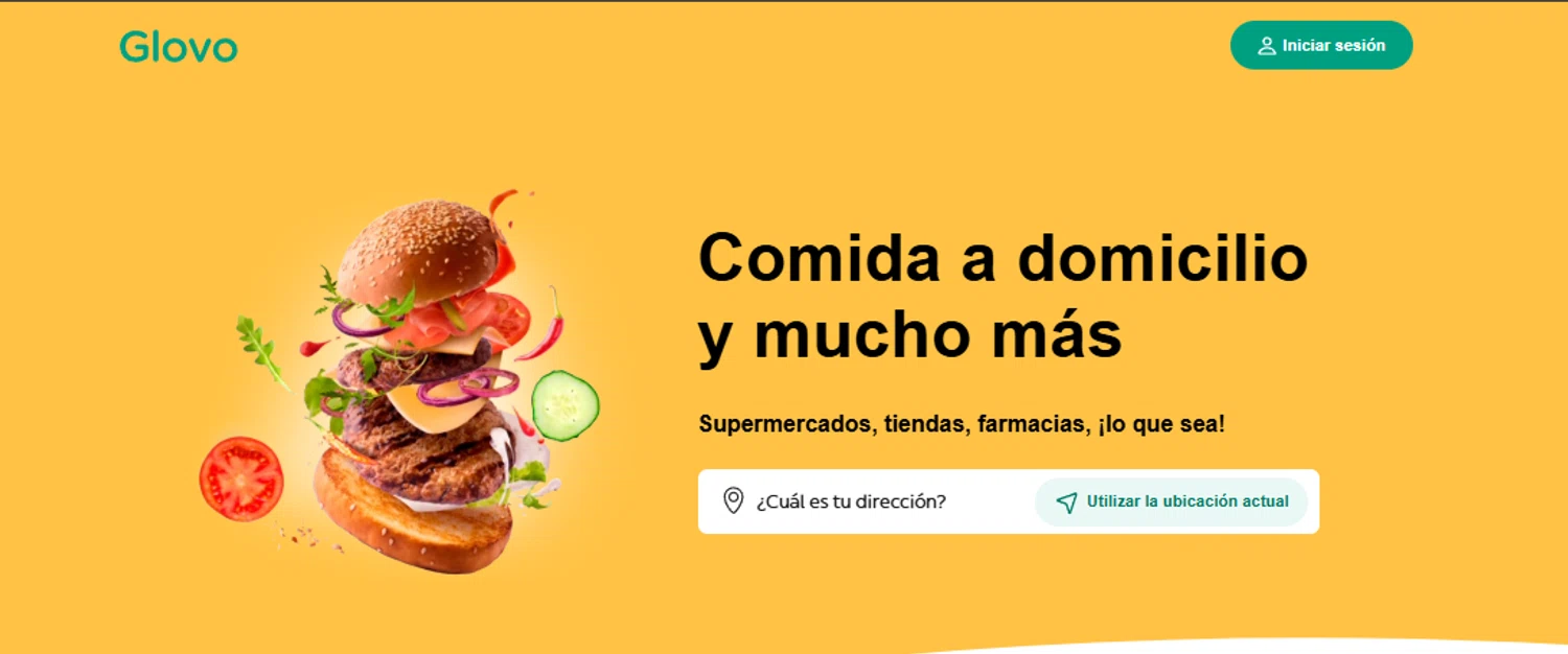 Glovo promo code screenshot showing code RIESV229FG2YA applied at Glovo checkout page. Uploaded by SimplyCodes community member SimplyCVerlie on Feb 27, 2025