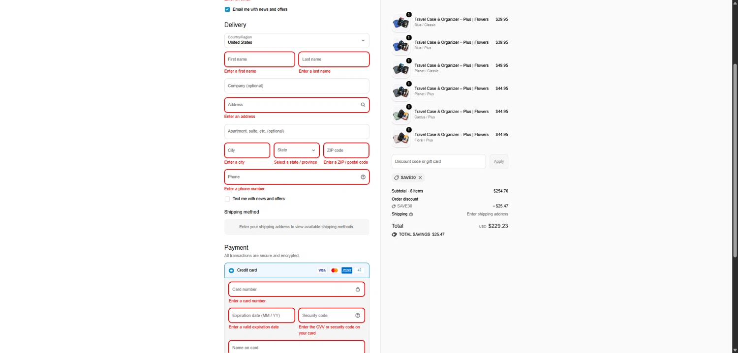 Glucology Store promo code screenshot showing code SAVE30 applied at Glucology Store checkout page. Uploaded by SimplyCodes community member CodeAce1208 on Feb 3, 2026