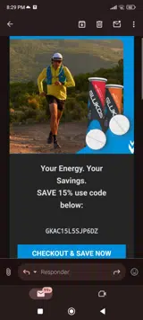 GKAC15L5SJP6DZ coupon verification screenshot