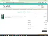 MYGLYDE15 coupon verification screenshot