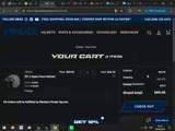 GMAX Helmets USA coupon verification screenshot