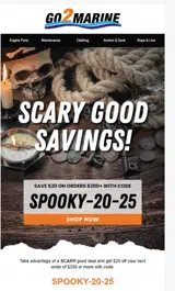SPOOKY-20-25 coupon verification screenshot