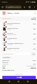 SMS15XR4P coupon verification screenshot