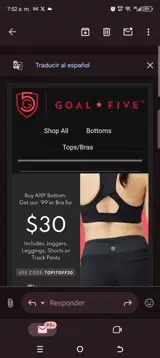 Topitoff30 coupon verification screenshot