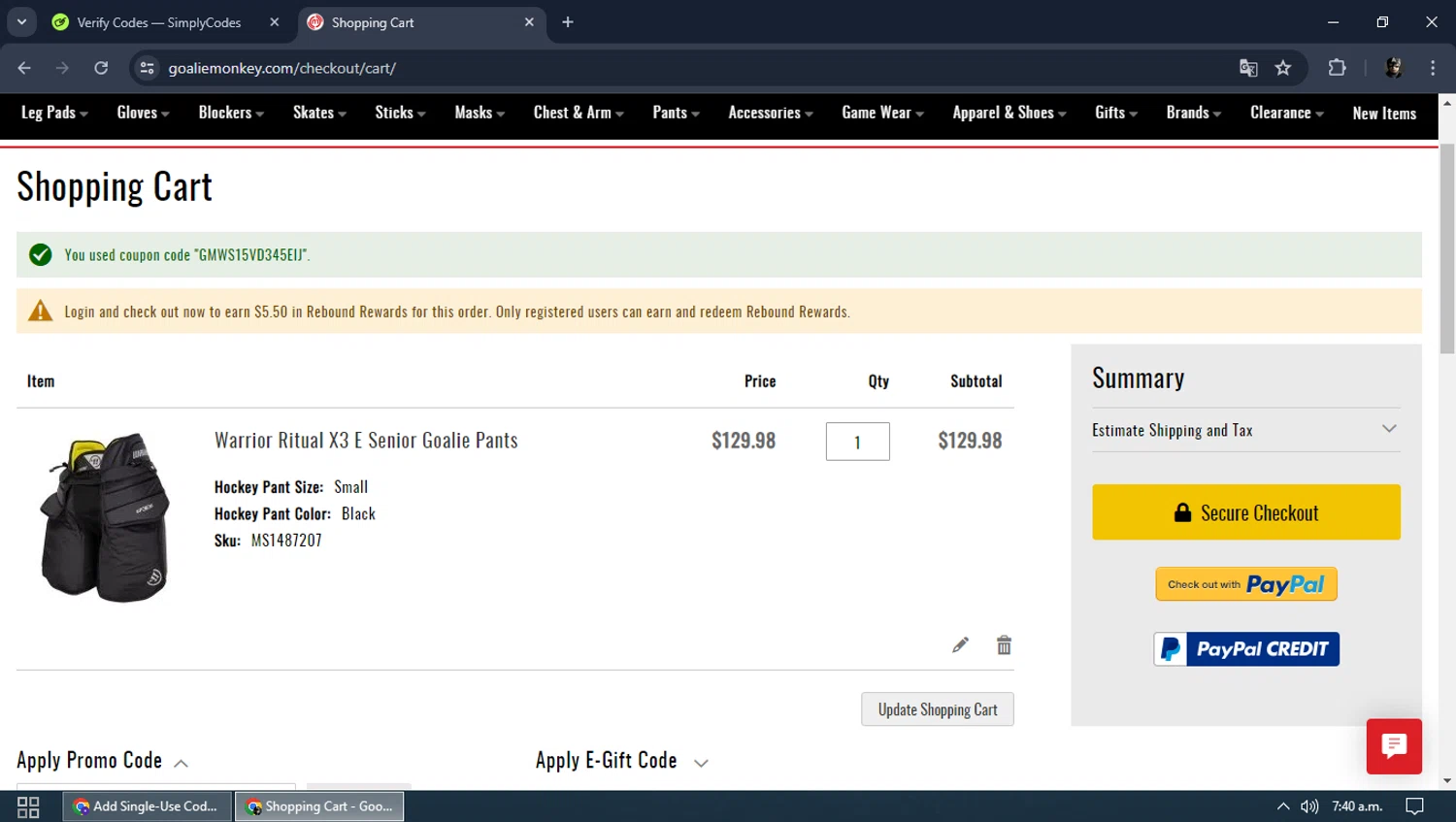 Goalie Monkey Promo Codes 25 Off September 2024