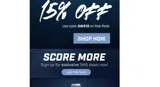 SAVE15 coupon verification screenshot